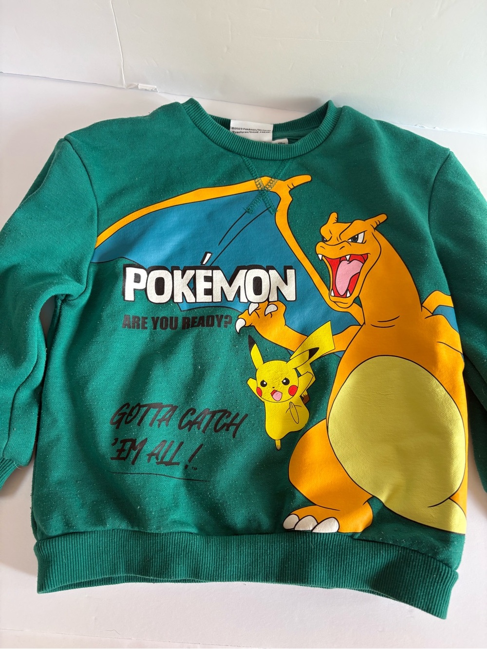 Vintage Kids Pokémon Crewneck Size 4-5 Years